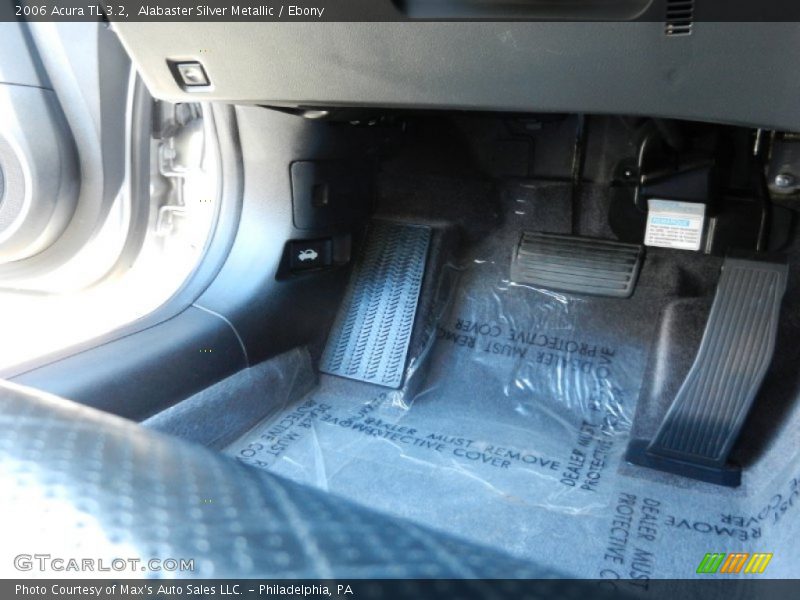 Alabaster Silver Metallic / Ebony 2006 Acura TL 3.2