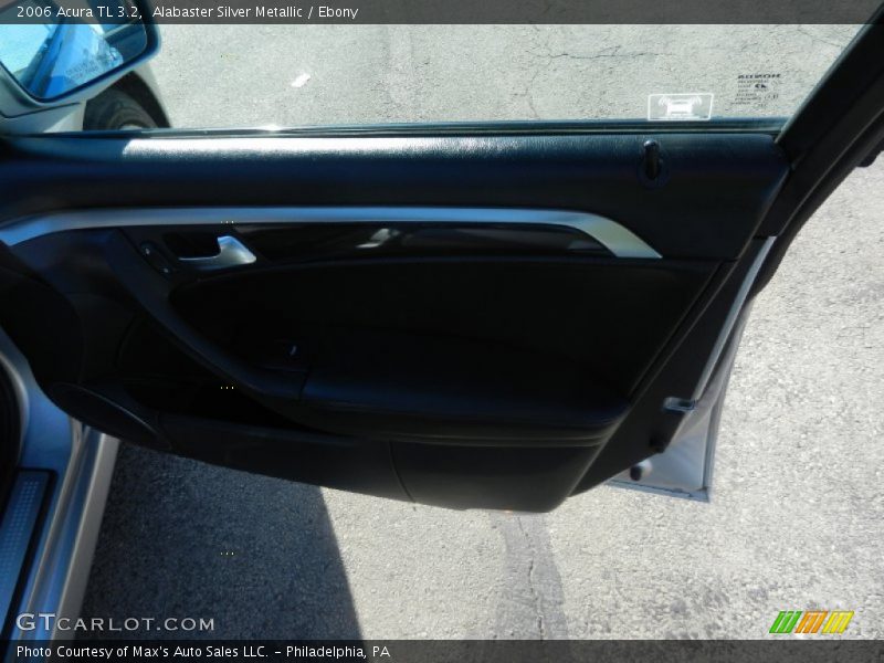 Alabaster Silver Metallic / Ebony 2006 Acura TL 3.2