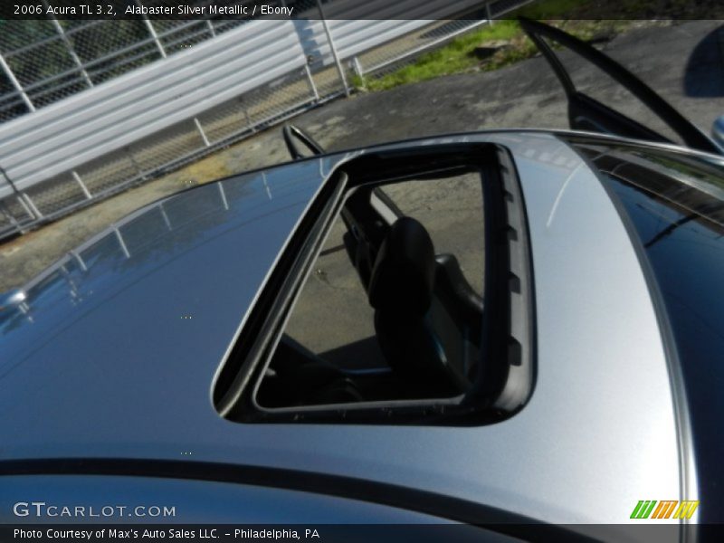 Alabaster Silver Metallic / Ebony 2006 Acura TL 3.2
