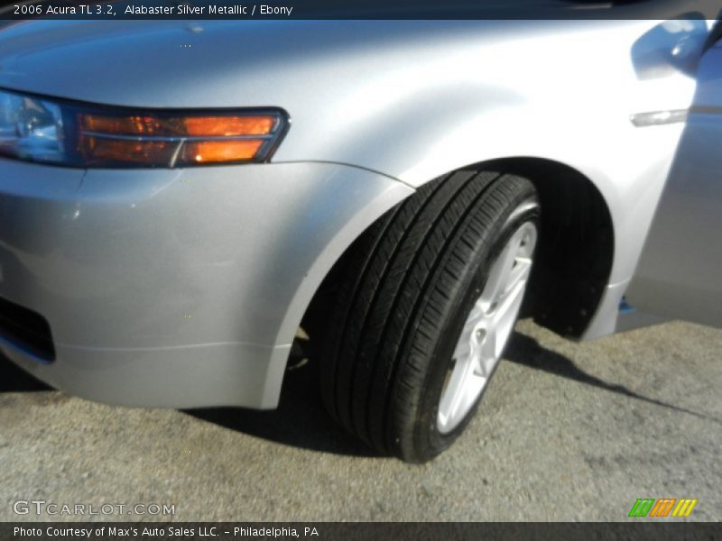 Alabaster Silver Metallic / Ebony 2006 Acura TL 3.2