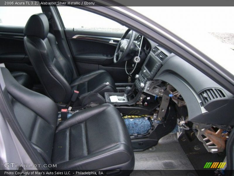 Alabaster Silver Metallic / Ebony 2006 Acura TL 3.2