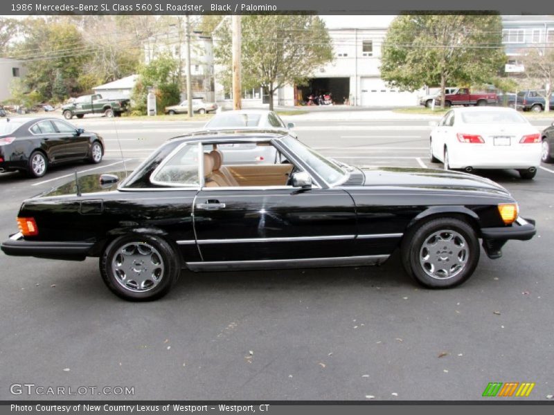  1986 SL Class 560 SL Roadster Black