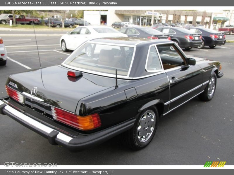  1986 SL Class 560 SL Roadster Black