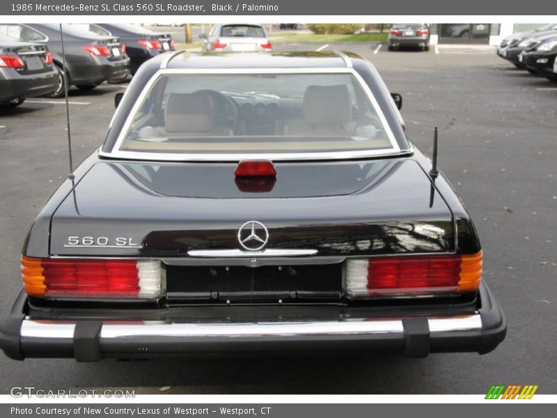  1986 SL Class 560 SL Roadster Black