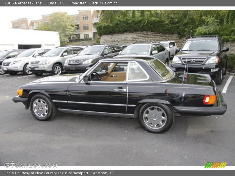  1986 SL Class 560 SL Roadster Black