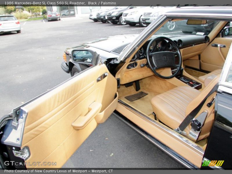  1986 SL Class 560 SL Roadster Palomino Interior
