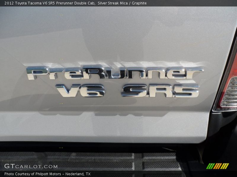 Silver Streak Mica / Graphite 2012 Toyota Tacoma V6 SR5 Prerunner Double Cab