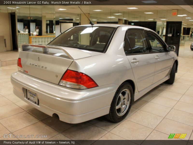 Munich Silver Metallic / Black 2003 Mitsubishi Lancer OZ Rally