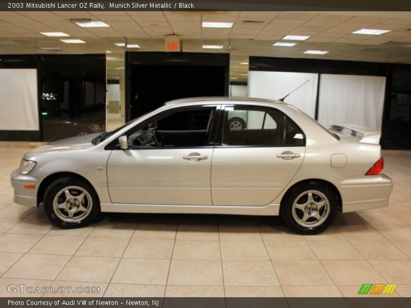 Munich Silver Metallic / Black 2003 Mitsubishi Lancer OZ Rally