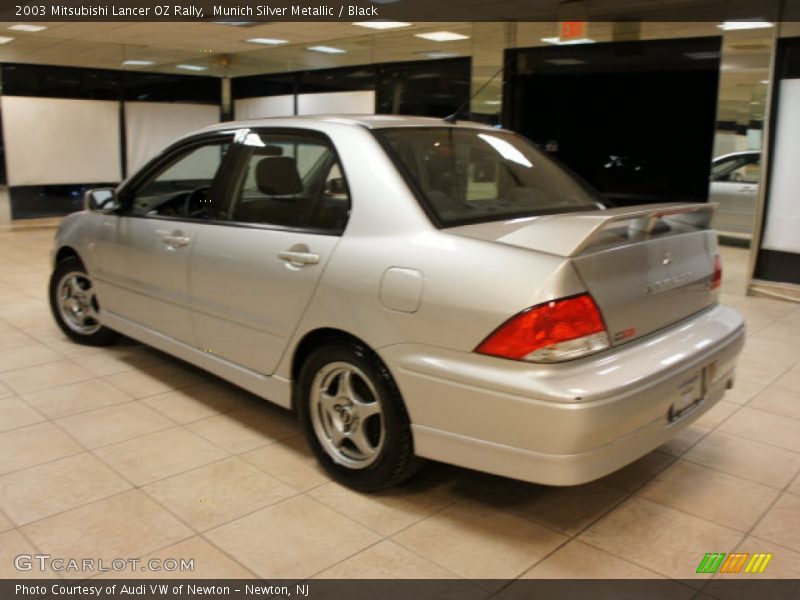 Munich Silver Metallic / Black 2003 Mitsubishi Lancer OZ Rally