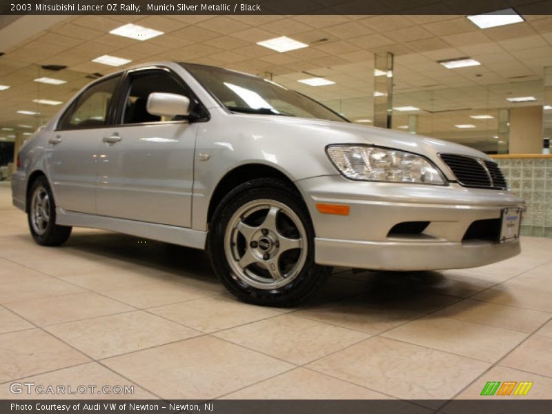 Munich Silver Metallic / Black 2003 Mitsubishi Lancer OZ Rally