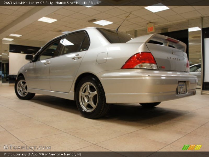 Munich Silver Metallic / Black 2003 Mitsubishi Lancer OZ Rally