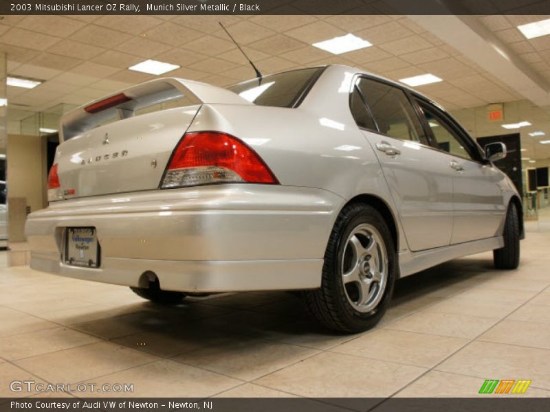 Munich Silver Metallic / Black 2003 Mitsubishi Lancer OZ Rally