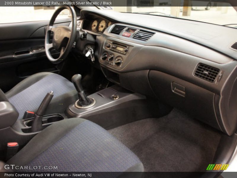 Dashboard of 2003 Lancer OZ Rally