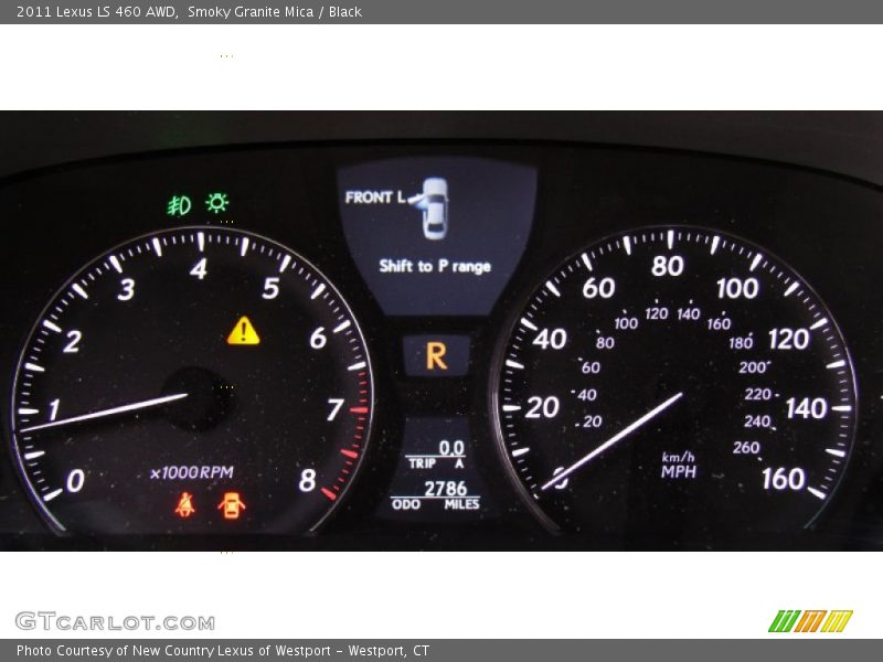  2011 LS 460 AWD 460 AWD Gauges