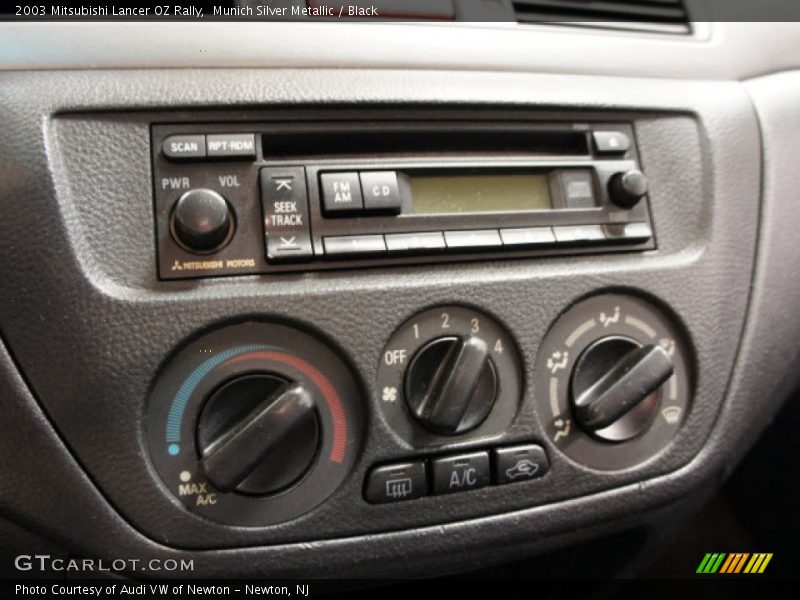 Controls of 2003 Lancer OZ Rally