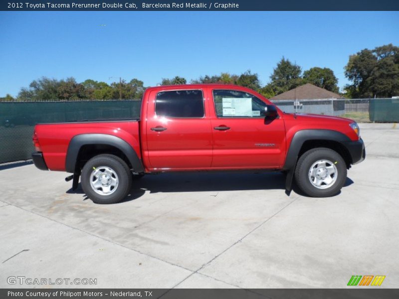 Barcelona Red Metallic / Graphite 2012 Toyota Tacoma Prerunner Double Cab