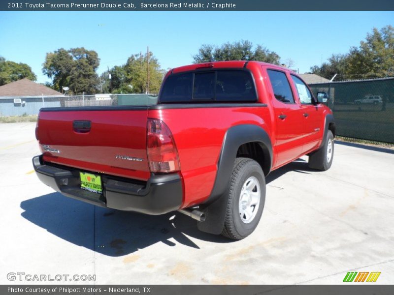 Barcelona Red Metallic / Graphite 2012 Toyota Tacoma Prerunner Double Cab