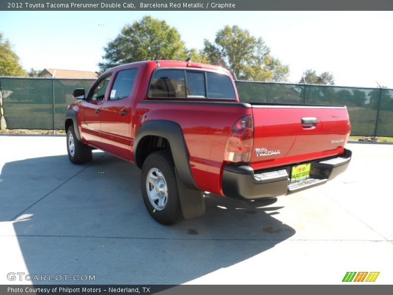 Barcelona Red Metallic / Graphite 2012 Toyota Tacoma Prerunner Double Cab