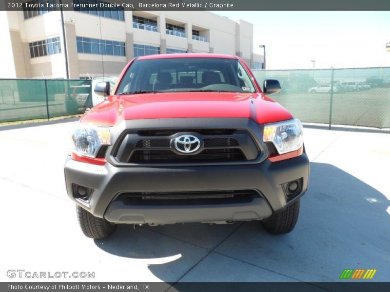 Barcelona Red Metallic / Graphite 2012 Toyota Tacoma Prerunner Double Cab
