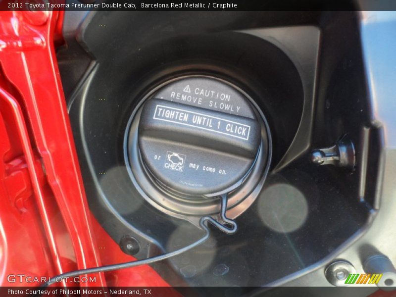 Barcelona Red Metallic / Graphite 2012 Toyota Tacoma Prerunner Double Cab
