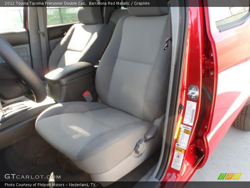Barcelona Red Metallic / Graphite 2012 Toyota Tacoma Prerunner Double Cab