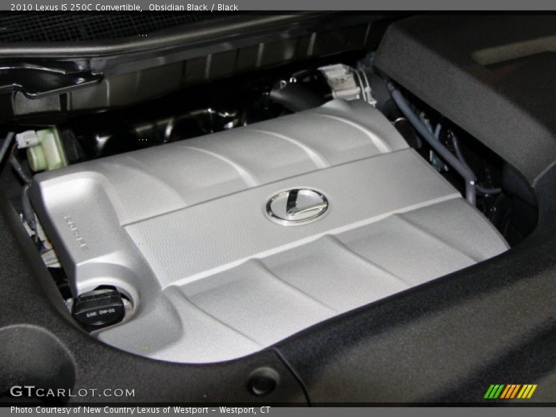 Obsidian Black / Black 2010 Lexus IS 250C Convertible