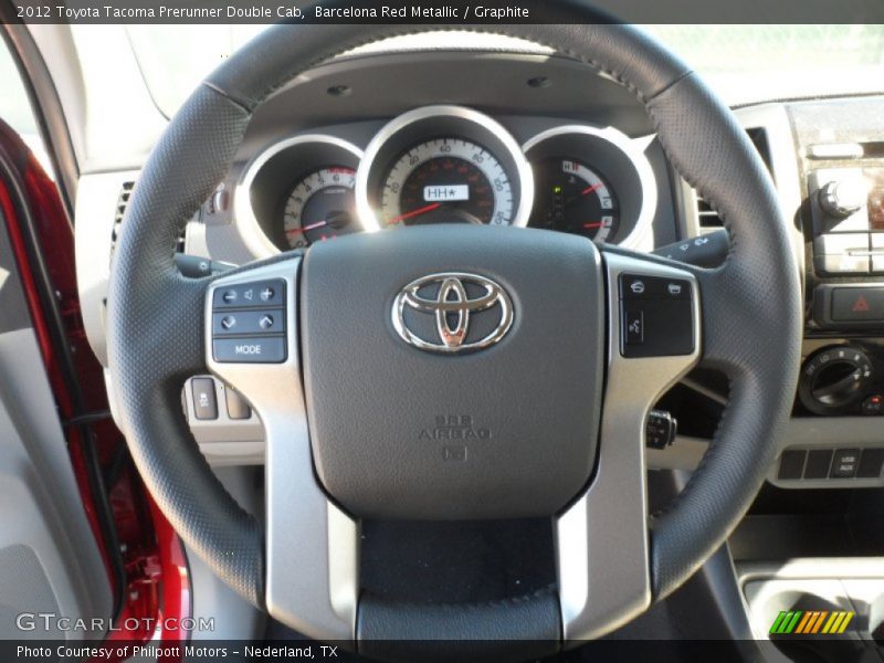 Barcelona Red Metallic / Graphite 2012 Toyota Tacoma Prerunner Double Cab