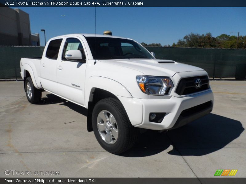 Front 3/4 View of 2012 Tacoma V6 TRD Sport Double Cab 4x4