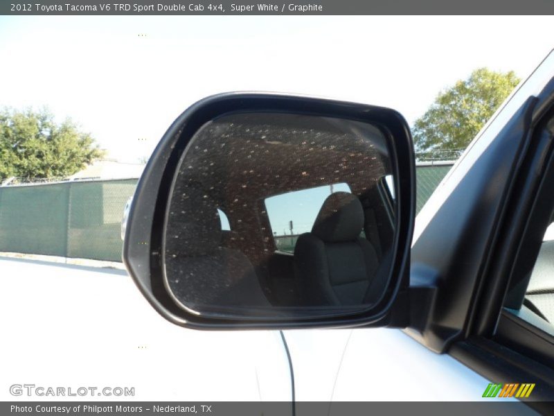 Super White / Graphite 2012 Toyota Tacoma V6 TRD Sport Double Cab 4x4