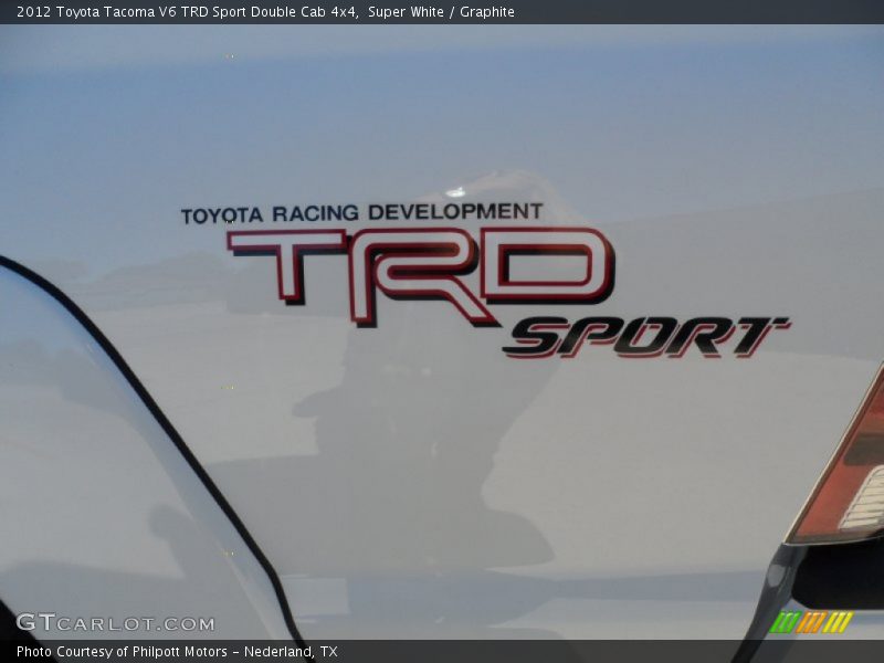  2012 Tacoma V6 TRD Sport Double Cab 4x4 Logo