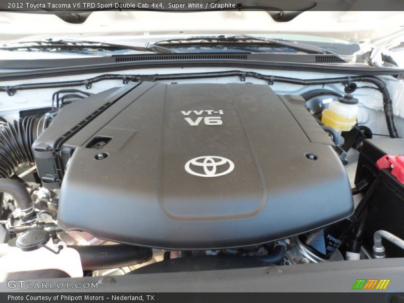  2012 Tacoma V6 TRD Sport Double Cab 4x4 Engine - 4.0 Liter DOHC 24-Valve VVT-i V6
