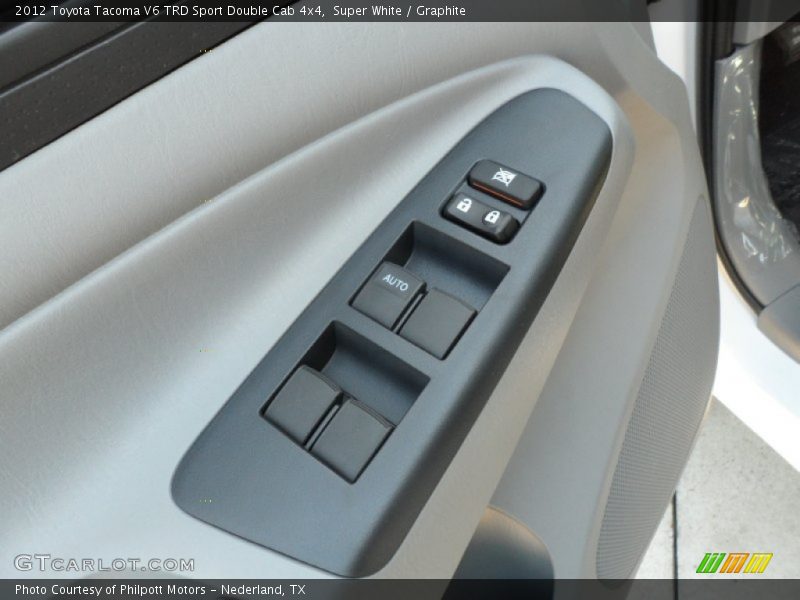Controls of 2012 Tacoma V6 TRD Sport Double Cab 4x4