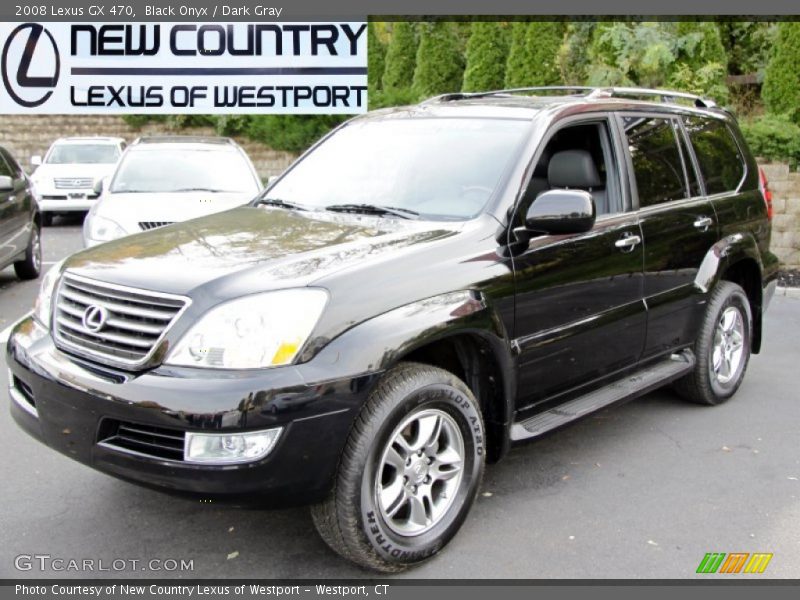 Black Onyx / Dark Gray 2008 Lexus GX 470