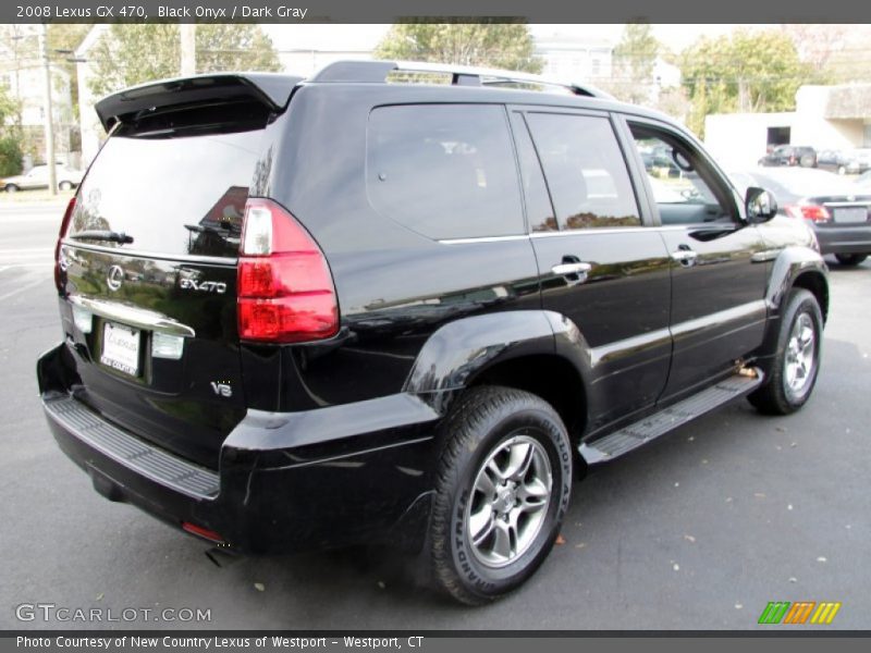 Black Onyx / Dark Gray 2008 Lexus GX 470