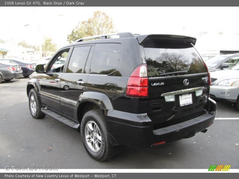 Black Onyx / Dark Gray 2008 Lexus GX 470