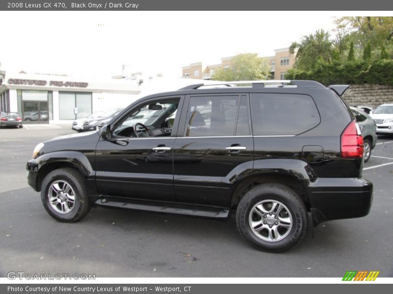 Black Onyx / Dark Gray 2008 Lexus GX 470