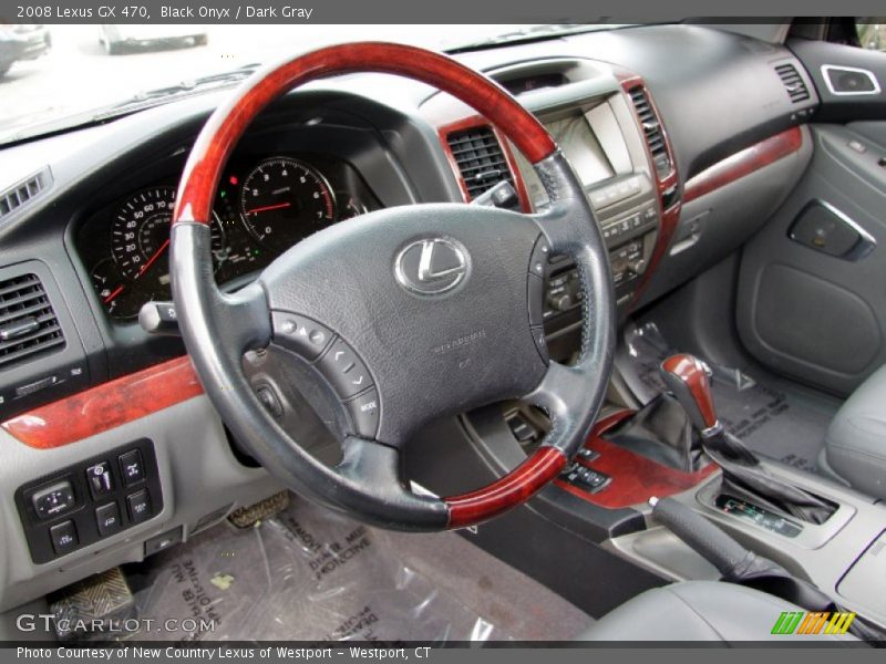 Black Onyx / Dark Gray 2008 Lexus GX 470