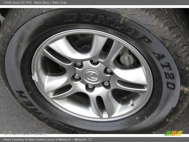 Black Onyx / Dark Gray 2008 Lexus GX 470