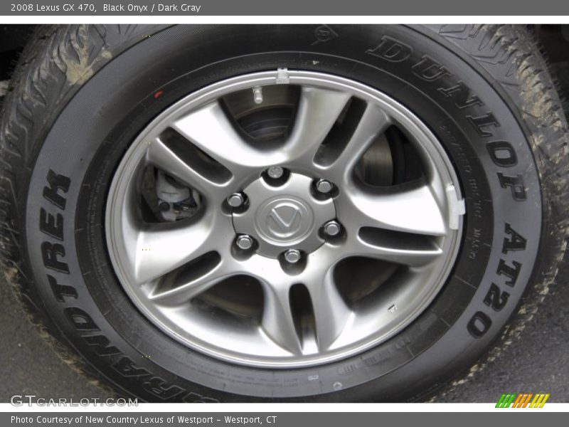 Black Onyx / Dark Gray 2008 Lexus GX 470