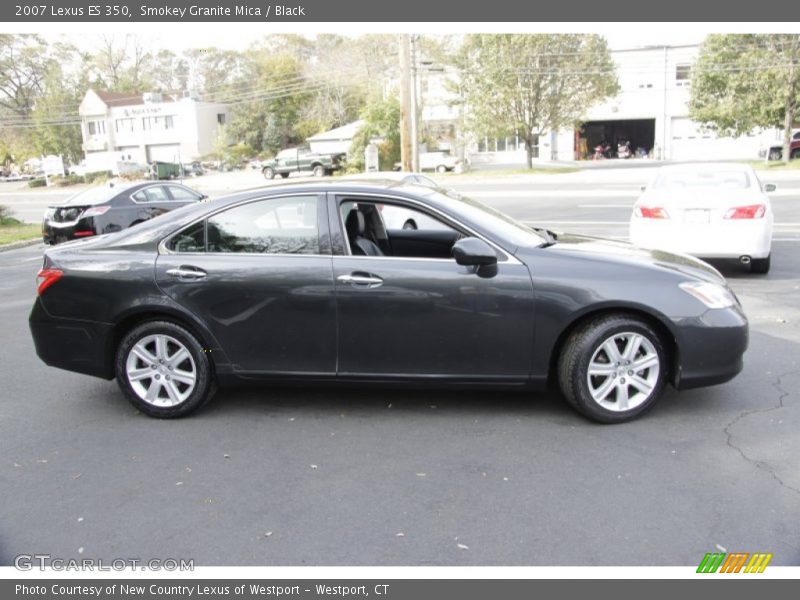 Smokey Granite Mica / Black 2007 Lexus ES 350