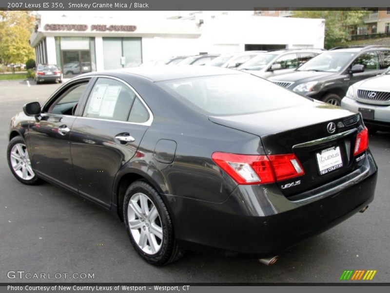 Smokey Granite Mica / Black 2007 Lexus ES 350