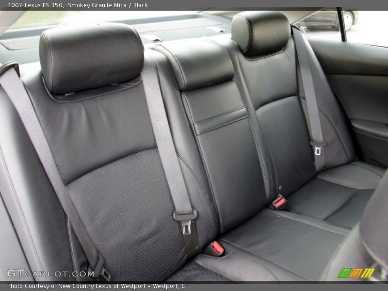 Smokey Granite Mica / Black 2007 Lexus ES 350
