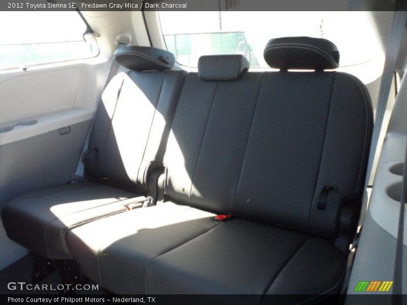Predawn Gray Mica / Dark Charcoal 2012 Toyota Sienna SE
