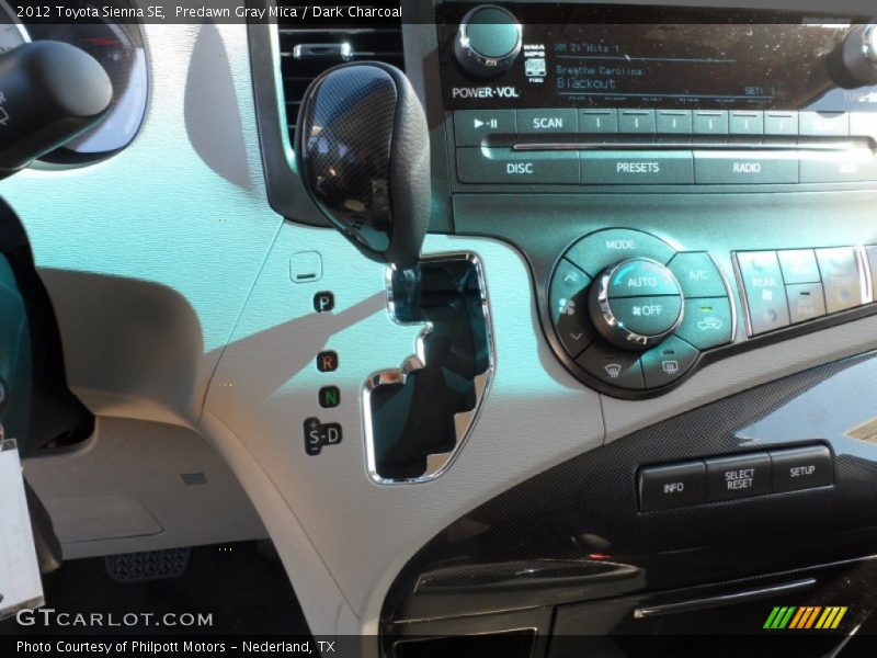  2012 Sienna SE 6 Speed ECT-i Automatic Shifter