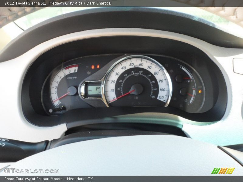  2012 Sienna SE SE Gauges