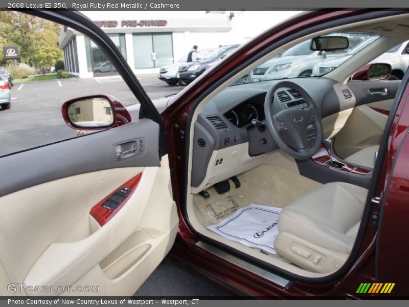  2008 ES 350 Cashmere Interior