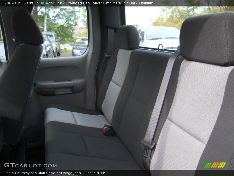 Silver Birch Metallic / Dark Titanium 2009 GMC Sierra 1500 Work Truck Extended Cab