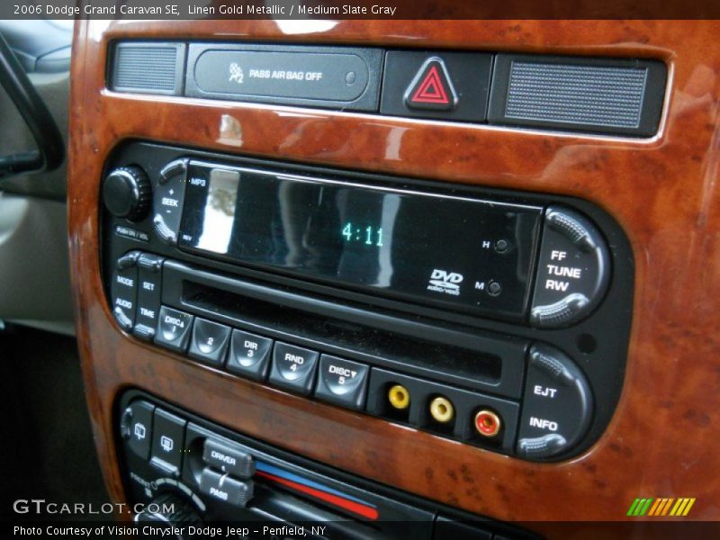 Linen Gold Metallic / Medium Slate Gray 2006 Dodge Grand Caravan SE