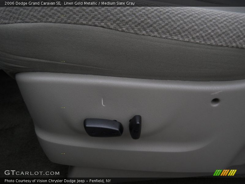 Linen Gold Metallic / Medium Slate Gray 2006 Dodge Grand Caravan SE